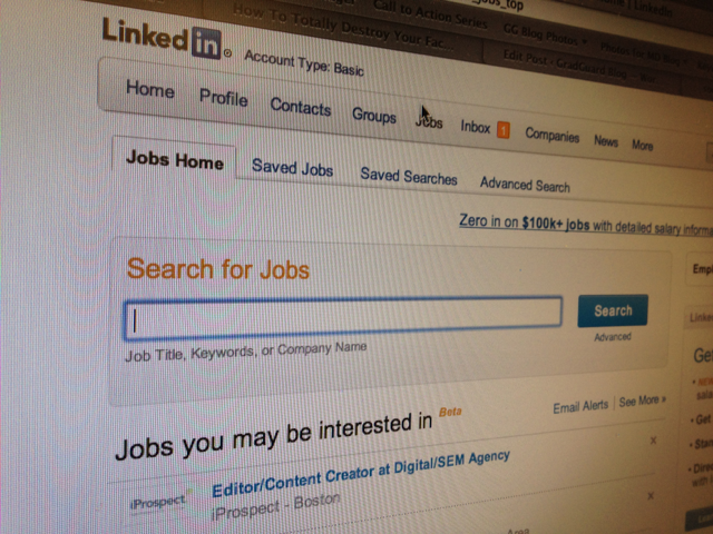 Social Media for Job Searching