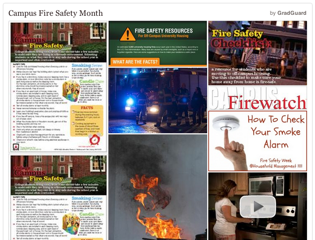 Everything You Need to Know for Campus Fire Safety Month