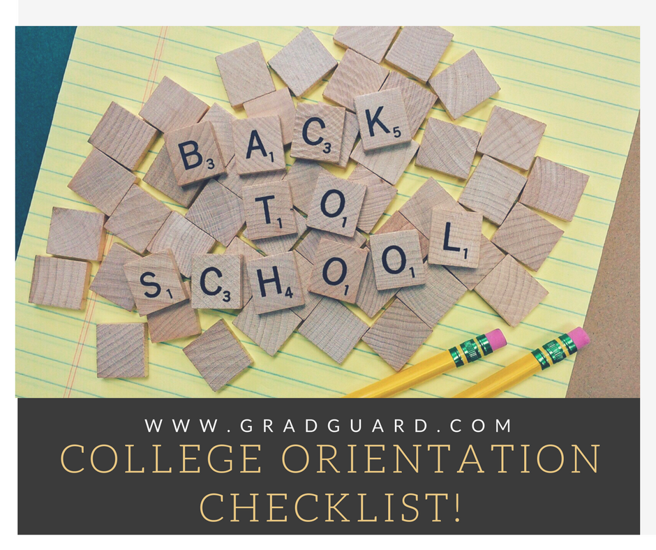 College Orientation Checklist!