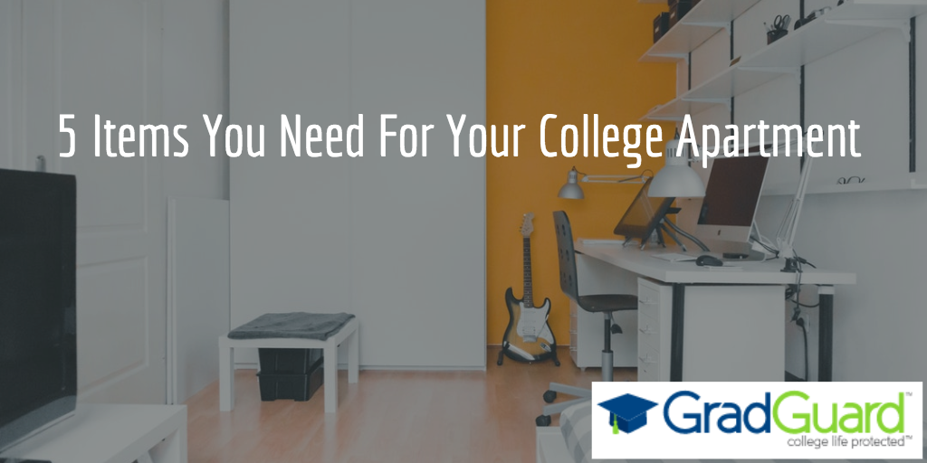 5 Items You Need For Your College Apartment